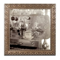 Zaštitni znak Likovna umjetnost Toskana Caffe i umjetnost na platnu Alan Blaustein, Zlatni okićeni okvir