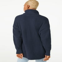 Besplatan džemper za žensku Turtleneck tuniku