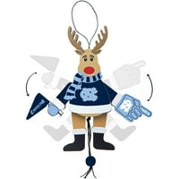 Topperscot by Boelter Brands NCAA drveni navijački ukras za sobove, Univerzitet Sjeverne Karoline tar štikle