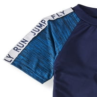 Majica, tricot pantalone i šorc za performanse, 3-dijelni komplet atletske odjeće
