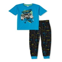 Spavajte na njemu pidžame za dječake, 2-dijelni Top I set pantalona za spavanje, veličine 6-14