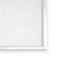 Stupell Industries Seasons Greetings pas nosi rogove Botanička granica grafička Umjetnost bijeli uokvireni umjetnički Print zidna umjetnost, dizajn Alicia Longley
