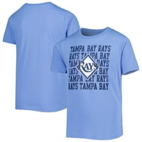 Omladinska Plava Tampa Bay Rays Repeat Logo T-Shirt
