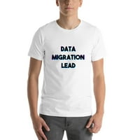 Tri Color podataka migracija olovna majica s kratkim rukavima po nedefiniranim poklonima