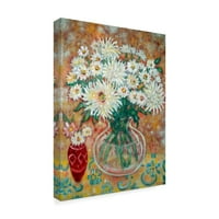 Zaštitni znak likovne umjetnosti' Rustique White Floral ' Canvas Art od Lorraine Platt