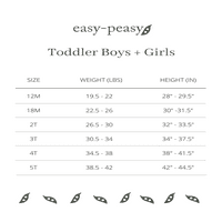 easy-peasy Duks za djevojčice i djevojčice prošiven, veličine mjeseci-5t