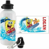 SpongeBob SquarePants Oz Bijela Aluminijumska flaša za vodu