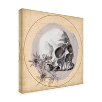 Jennifer Paxton Parker 'Skull Thistle II' platno Art