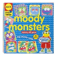 Igra Memorije Moody Monsters-
