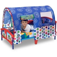 Delta Children Disney Mickey Mouse Plastični krevet za mali krevet, plava