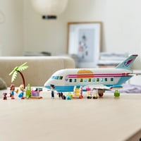 Friends Heartlake City Airplane Building Toy Inspirira scenarije reprodukcije putovanja