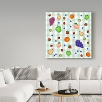 Zaštitni znak likovne umjetnosti' Fruit Patter ' Canvas Art by Kimura Designs