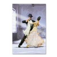 Zaštitni znak likovne umjetnosti' Ballroom Dancing ' Canvas Art by the Macneil Studio