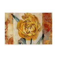 Zaštitni znak likovne umjetnosti' Zlatni cvijet 2 ' platnena Umjetnost Mariette Cohen umjetnost i dizajn