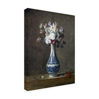Zaštitni znak likovne umjetnosti' vaza cvijeća ' platnena umjetnost od Chardina