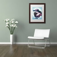 Zaštitni znak likovne umjetnosti' izgubljena ljubav ' platnena Umjetnost Jenny Newland, bijeli mat, drveni