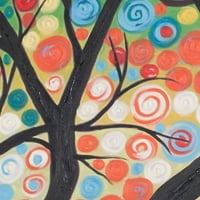 Safavieh Cherry Blossom Triptih Zidna Umjetnost, Miješana