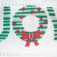 Crvena, bijela i zelena Mini traka za radost mira, ft