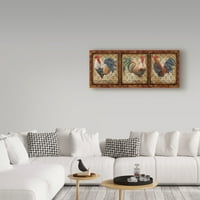 Zaštitni znak likovne umjetnosti 'Le Coq Rooster 3' platno Art Jean Plout
