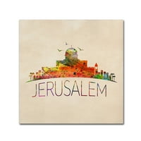 Zaštitni znak Likovna umjetnost' Jerusalem ' platnena Umjetnost Marka Aškenazija
