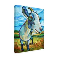 Robert Phelps Art' Van Goat ' Canvas Art