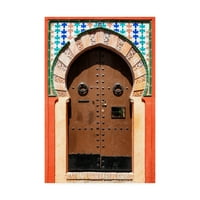 Zaštitni znak Likovna umjetnost' Made in Spain Arabic Door ' umjetnost od platna Philippe Hugonnard