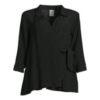 Time and Tru Women's and Plus wrap Cover-Up