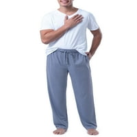 George muške i velike muške prozračne mrežaste pletene pidžama hlače za spavanje, s - 5XL