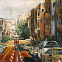 Mirna Zora u San Francisku slika na omotanom platnu