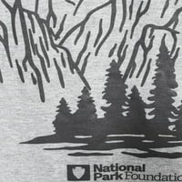Nacionalni Parkovi Kratki Rukavi Grafički Opušteni Paket Majica