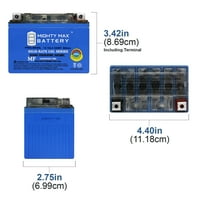 YTX4L-BSGEL 12V 3AH GEL zamjenska baterija Kompatibilna sa WPS CTX4L-BS - Pack