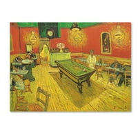 Zaštitni Znak Likovne Umjetnosti ' Night Caf? sa stolom za bilijar ' platnena Umjetnost Vincenta van Gogha