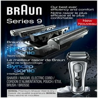 Braun serija 9093S mokri i suhi električni brijač folije