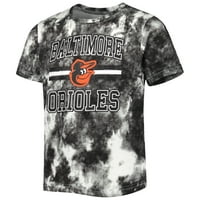 Omladinska Crna Baltimore Orioles Tie-Dye Majica