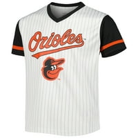 Omladinska Bijela Narandžasta Baltimore Orioles Majica S V Izrezom