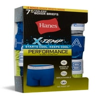 Hanes donje rublje za dječake, X-Temp rastezljive bokserice 5+ Bonus paket, veličine S-XL