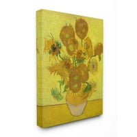 Kolekcija Za Uređenje Doma Stupell Van Gogh Suncokreti Post Impresionistička Slika Platnena Zidna Umjetnost
