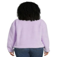 Nema granica Juniori Plus Veličina plišani pulover, veličine 1x-4X