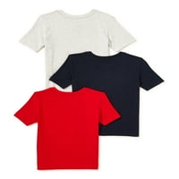 Patriotska majica holivudskih dječaka 4. jula, pakovanje, veličine 4-7