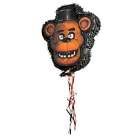 Pet noći na Freddy's Party Pinata, Pull String, 17in