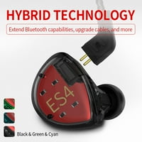Irene Inevent KZ-ES u ušima žičane slušalice Jack slušalice hibridna tehnologija Muzika Zvuk Audio Slušalice