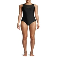 Nicole Miller Ženska mreža umetnuta čvrsta jedan kupaći kostim