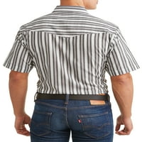 Plains Muška Zapadna košulja sa kratkim rukavima, do veličine 4XL