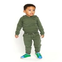 Wonder Nation Baby I Toddler Unise set odjeće za slobodno vrijeme, 2 komada, veličine 12M-5T
