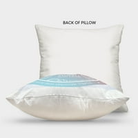 Stupell Industries Moderni dizajn jastuka sa štampanim pastelnim prugama Amy Brinkman
