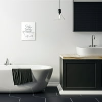 Stupell Industries potopite svoje probleme sa crtanjem mastila Dizajn kupatila zidna ploča od Milli Villa