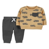 Carter's Child Of Mine Baby Boy Dugi rukav Set košulje i odjeće za pantalone, komad, veličine 0 3-mjeseci