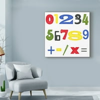 Zaštitni znak likovne umjetnosti' brojevi soba Za djecu ' platnena Umjetnost Megan Meagher