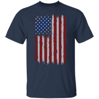 Grafička Amerika Walmart uznemirena američka zastava Muška grafička majica za 4. jul Dan nezavisnosti SAD Patriotska proslava pokloni Odjeća-mornarica