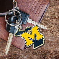Privjesak Za Ključeve U Obliku Države Michigan Wolverines